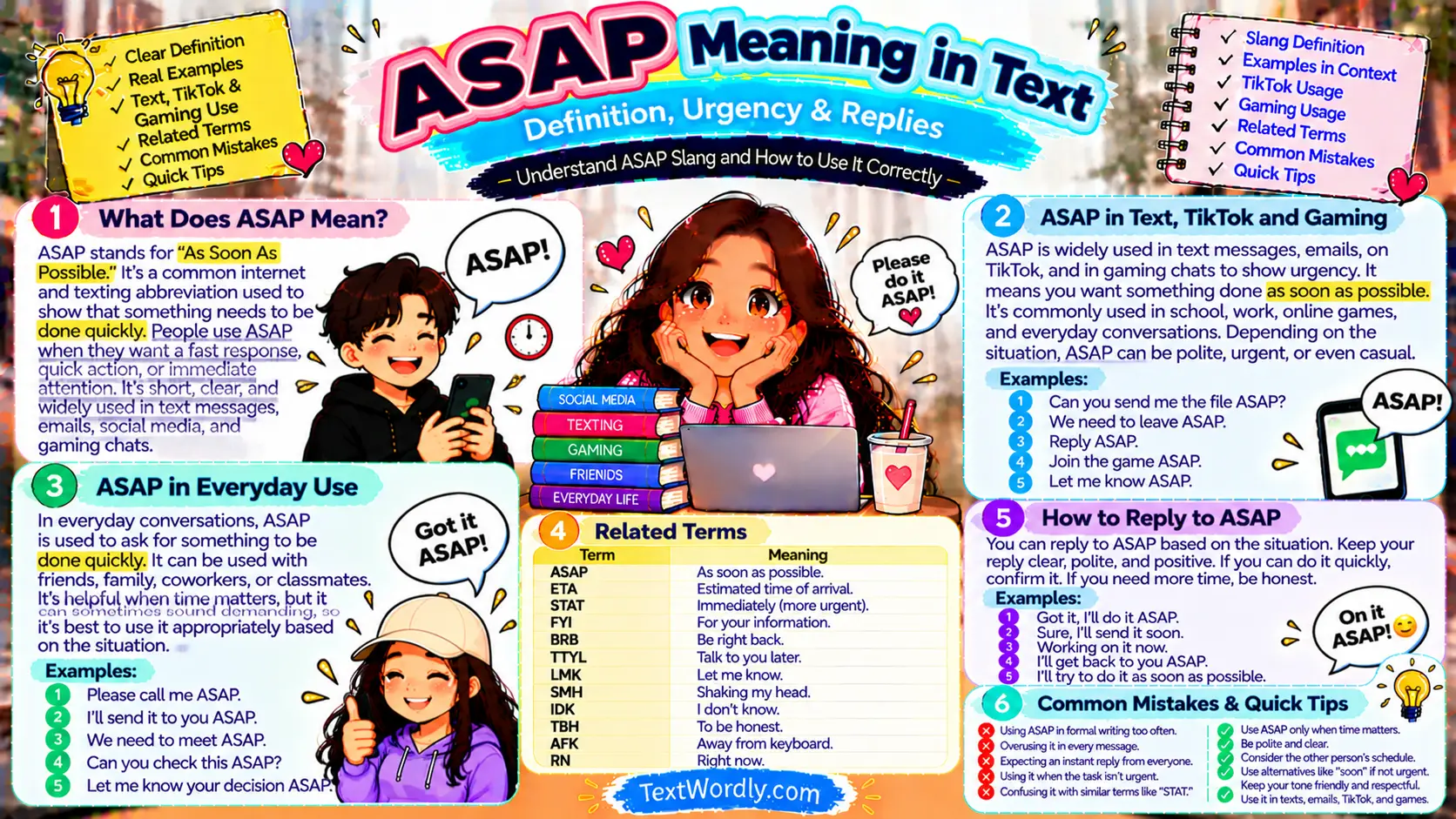 ASAP Meaning in Text: Definition, Urgency & Replies