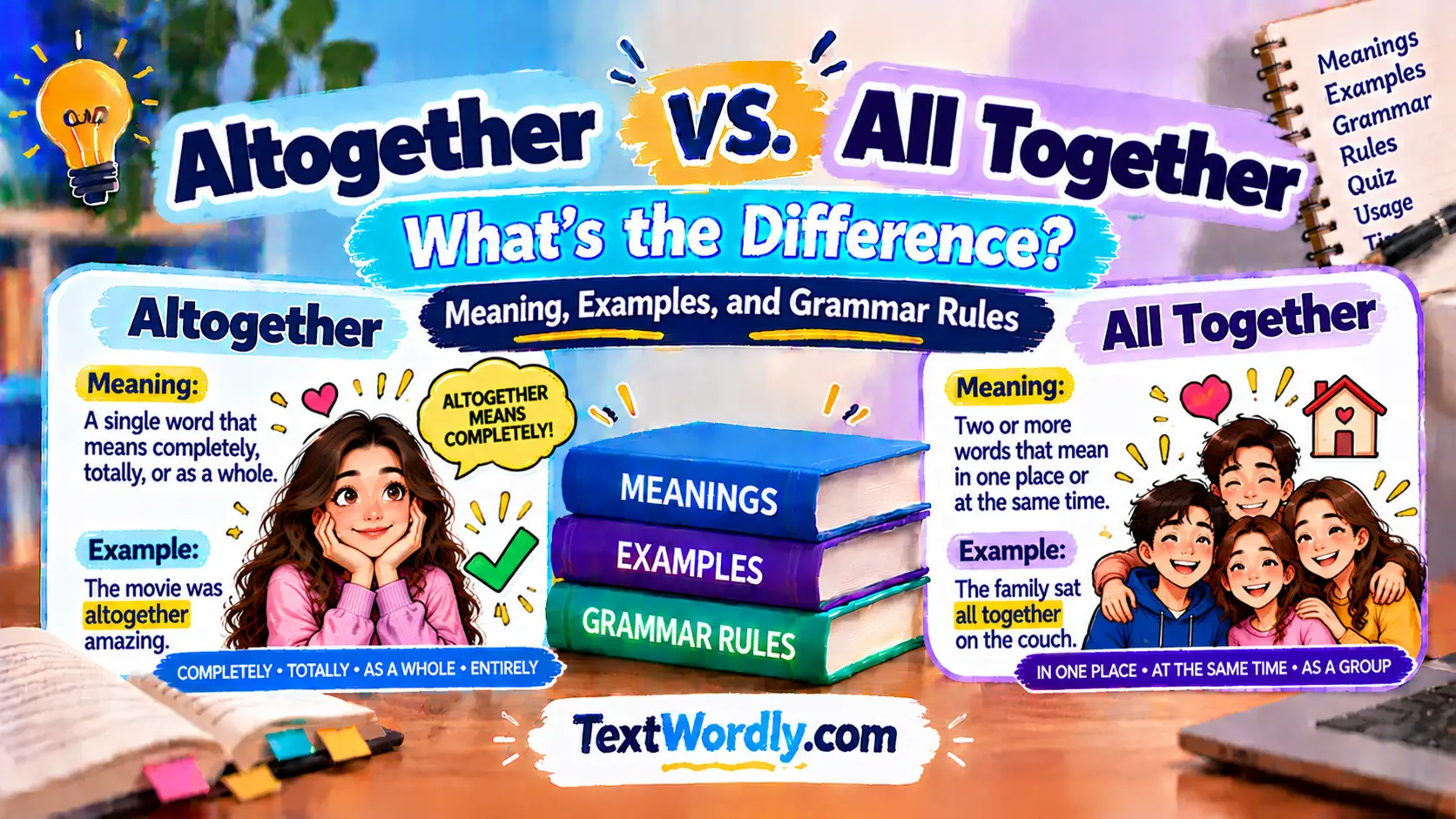 Altogether vs All Together: What's the Difference?