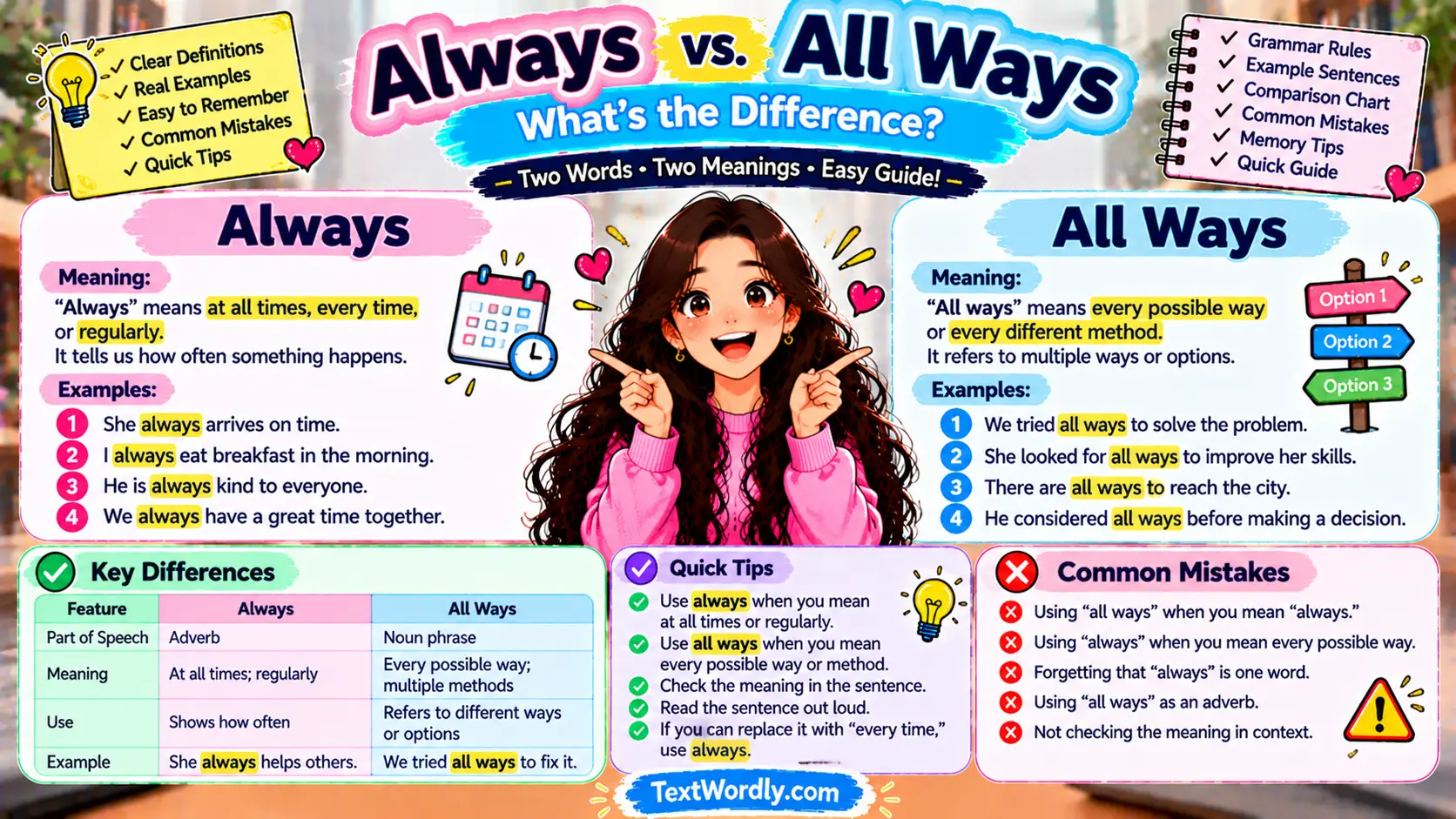 Always vs All Ways: What's the Difference?