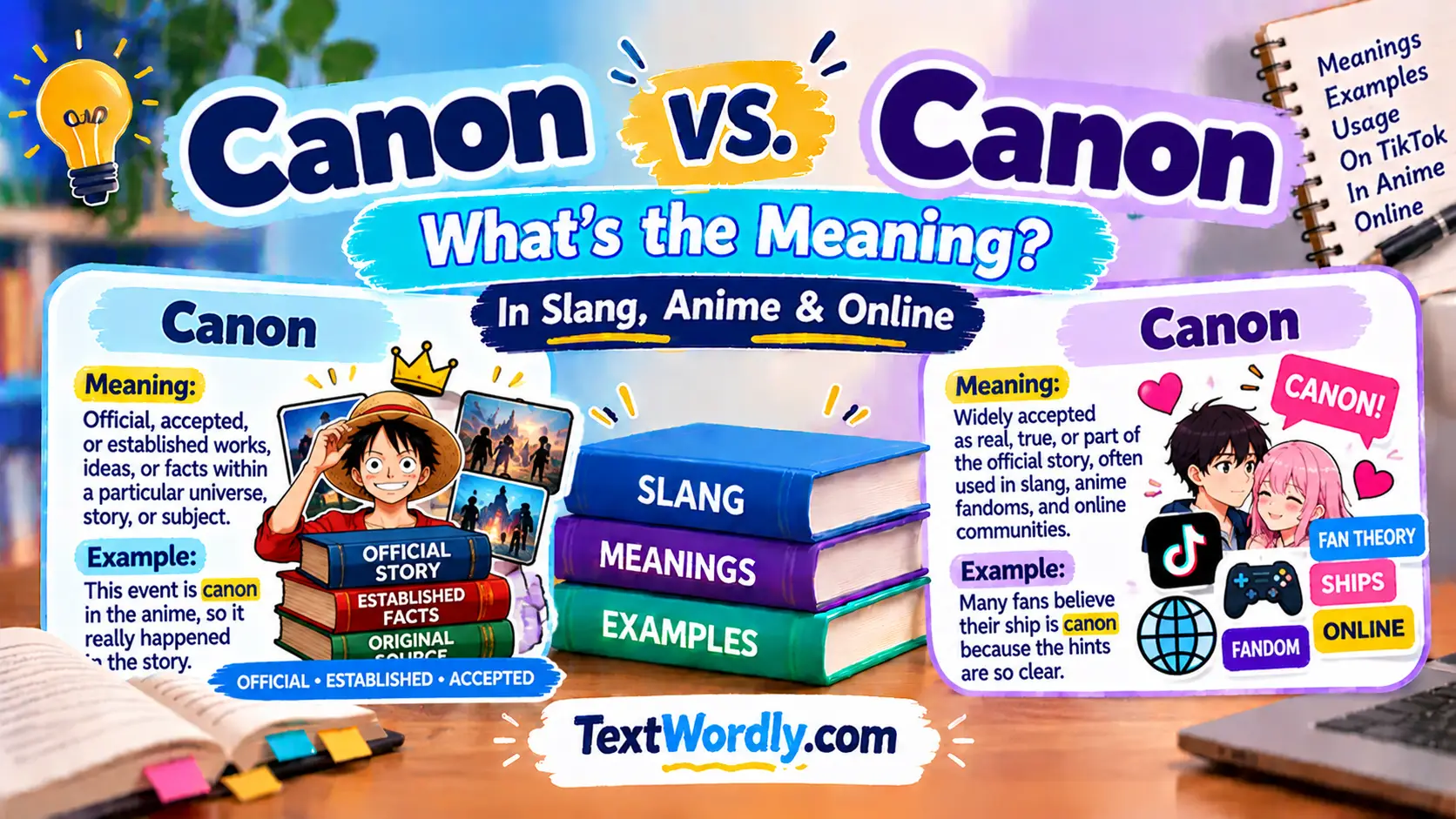 Canon Meaning in Slang: What It Means on TikTok, in Anime, and Online
