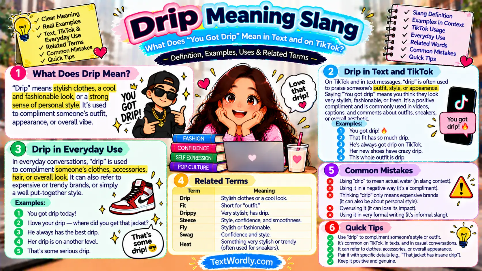 Drip Meaning Slang: What Does “You Got Drip” Mean in Text and on TikTok?