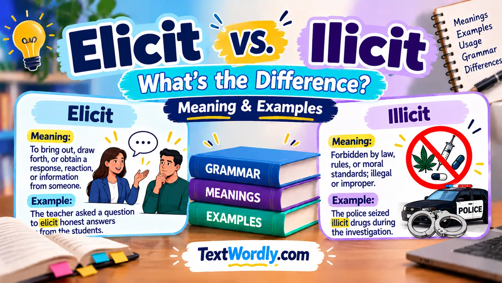 Elicit vs. Illicit: What's the Difference? Meaning & Examples