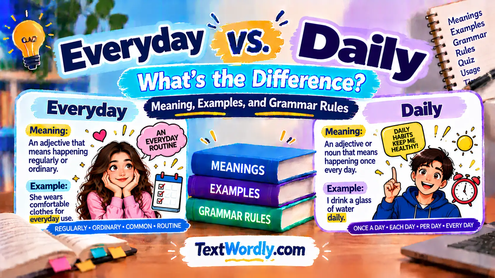 Everyday vs Daily: What's the Difference?