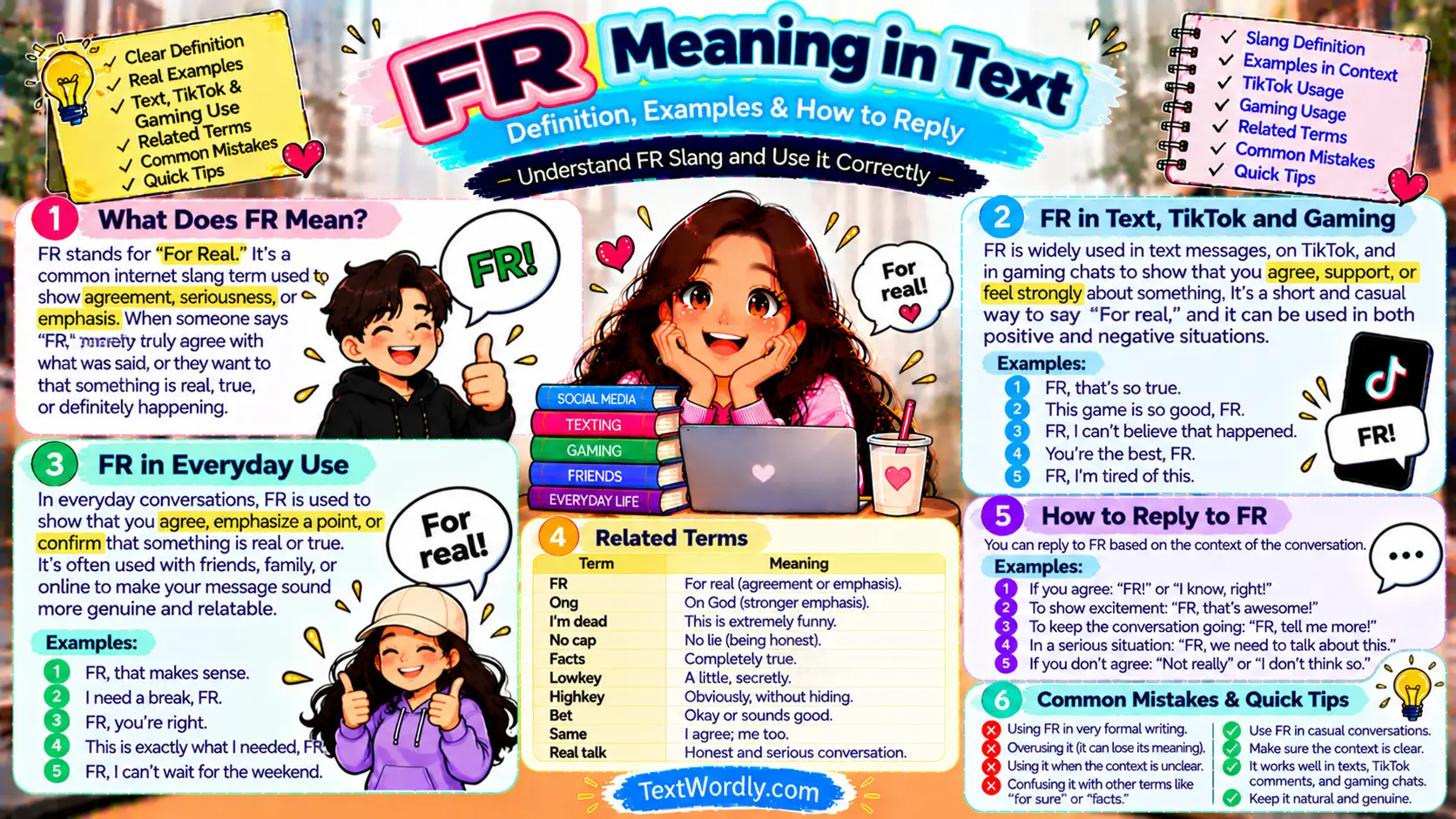 FR Meaning in Text: Definition, Examples & How to Reply