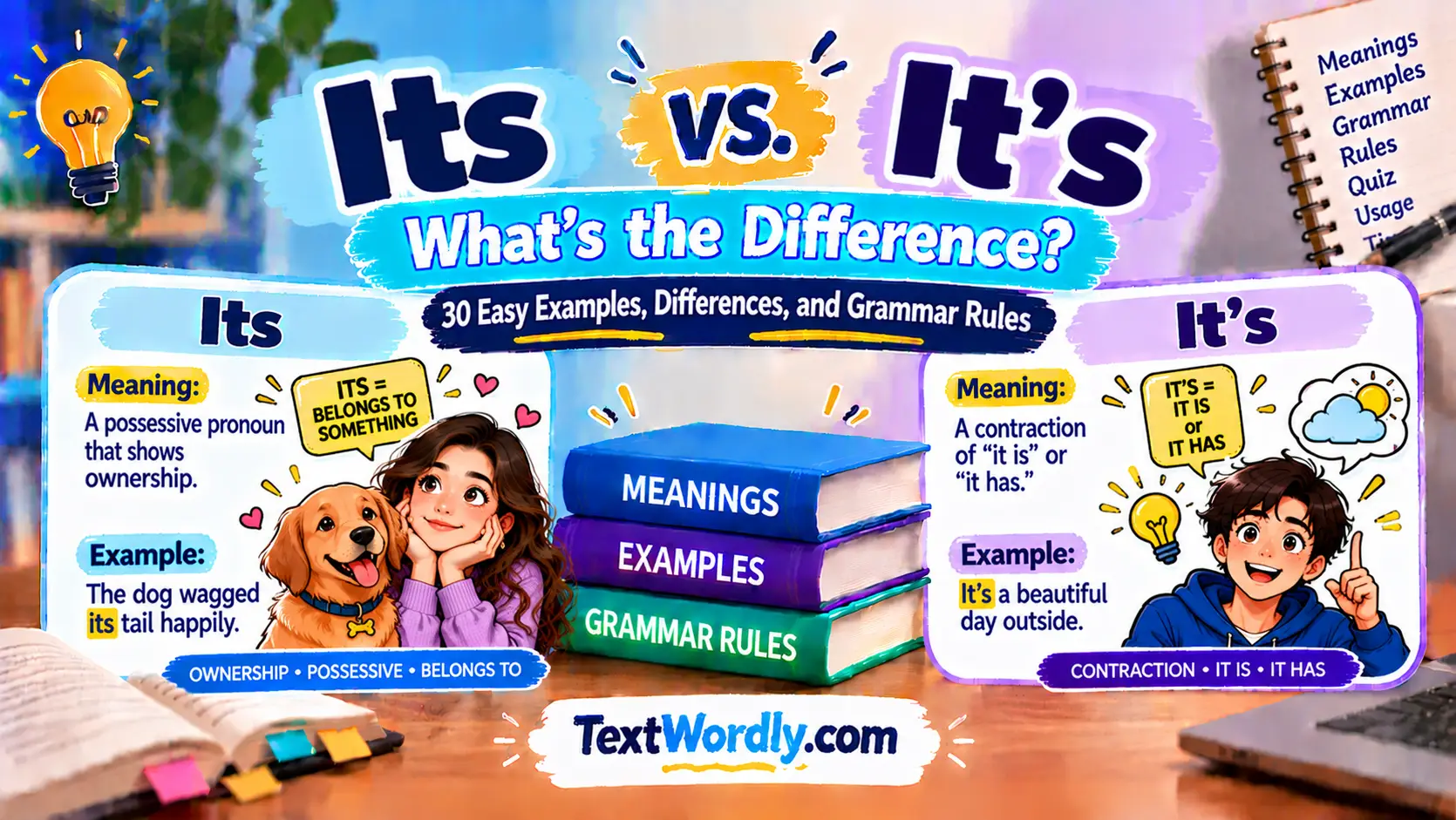 Its vs It’s: 30 Easy Examples, Differences, and Grammar Rules