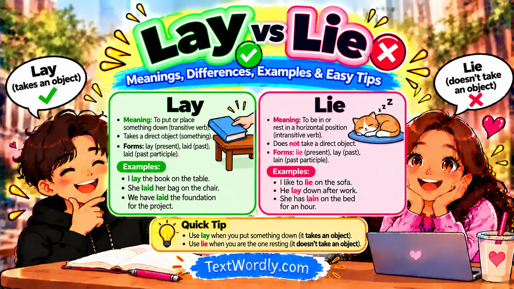 Lay vs Lie: Complete Guide
