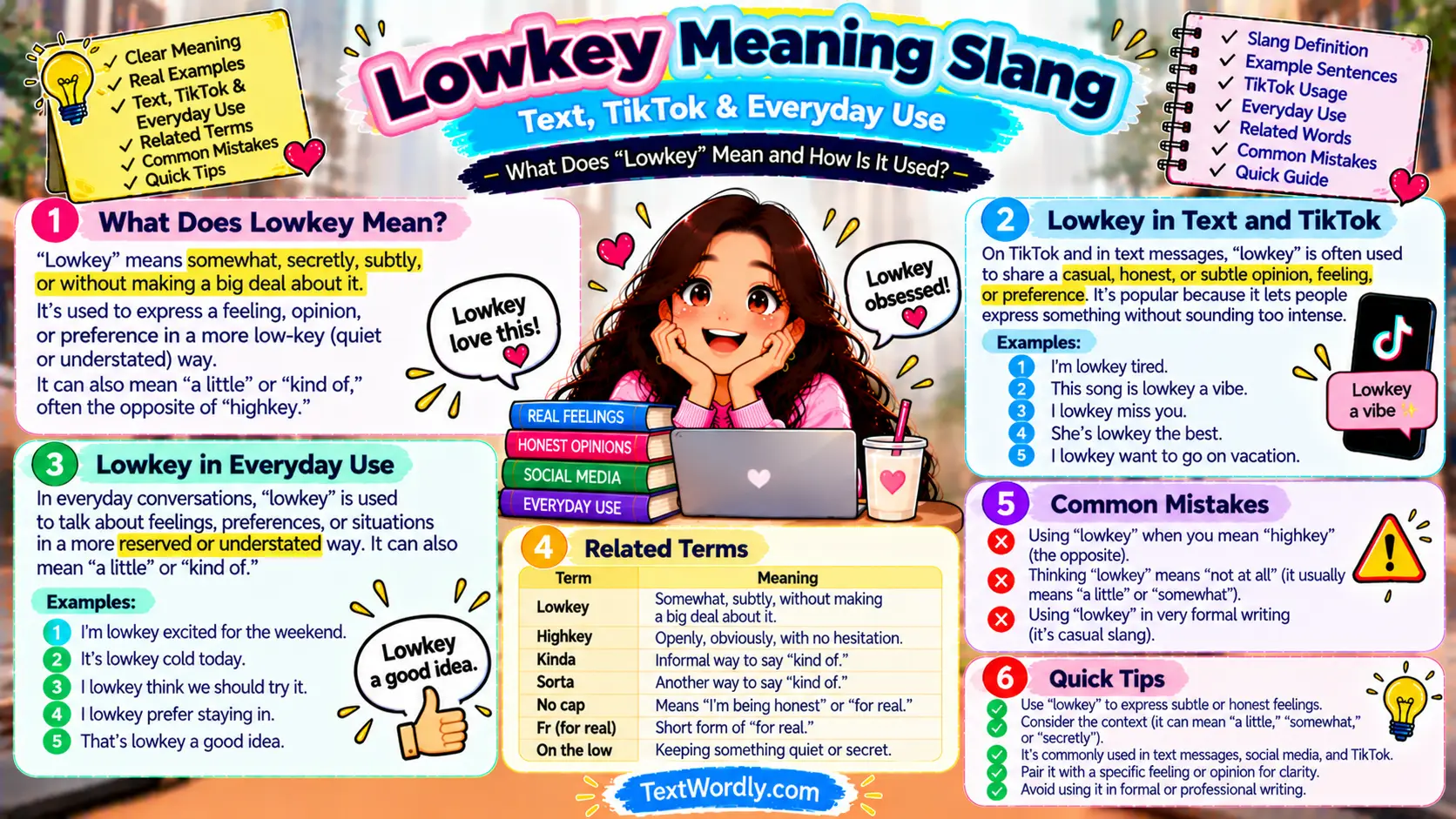 Lowkey Meaning Slang: Text, TikTok & Everyday Use