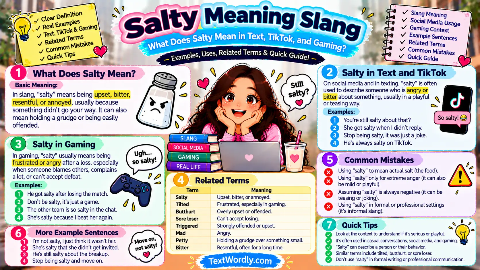 Salty Meaning Slang: What Does Salty Mean in Text, TikTok, and Gaming?