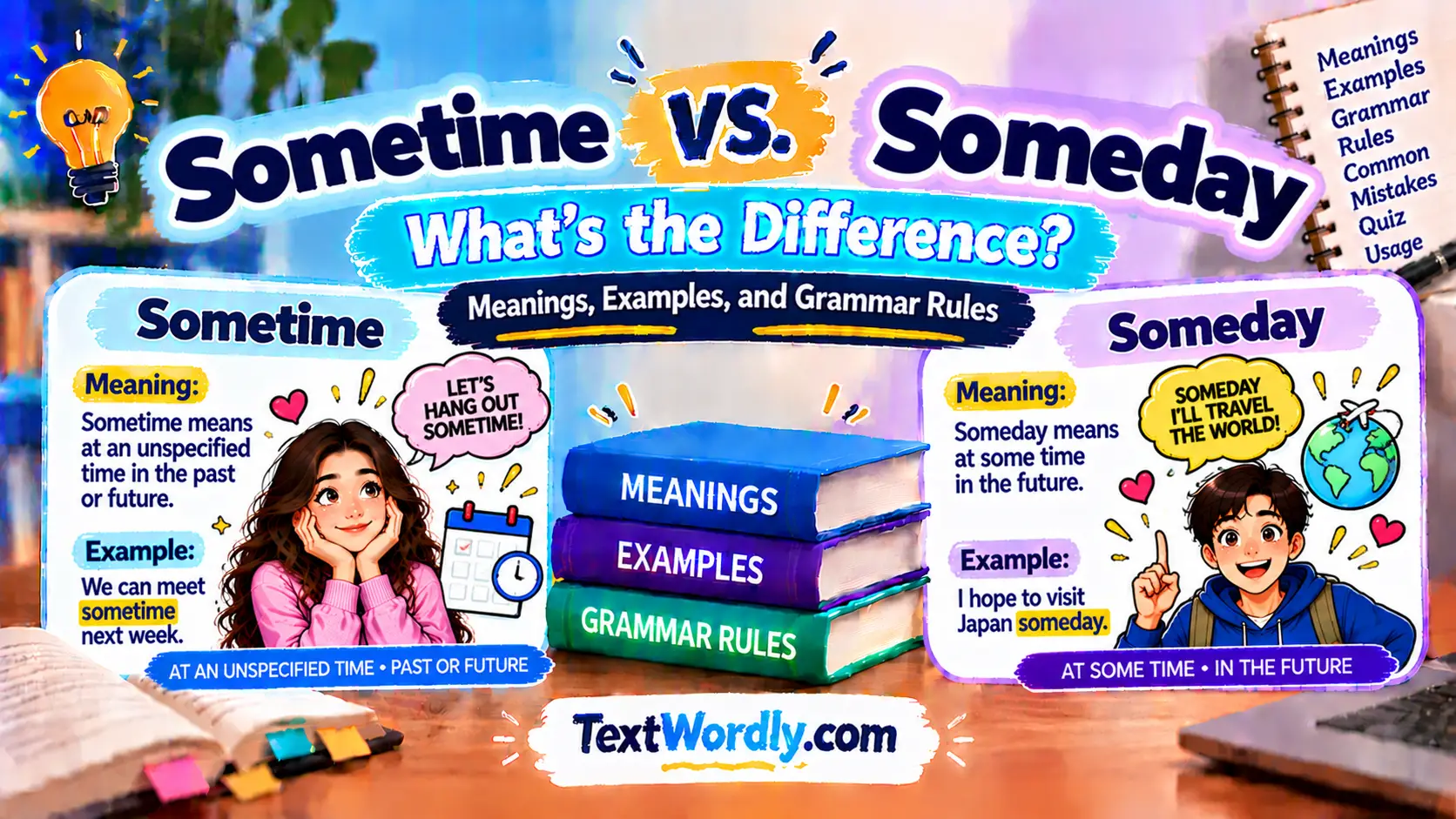Sometime vs Someday: What's the Difference?