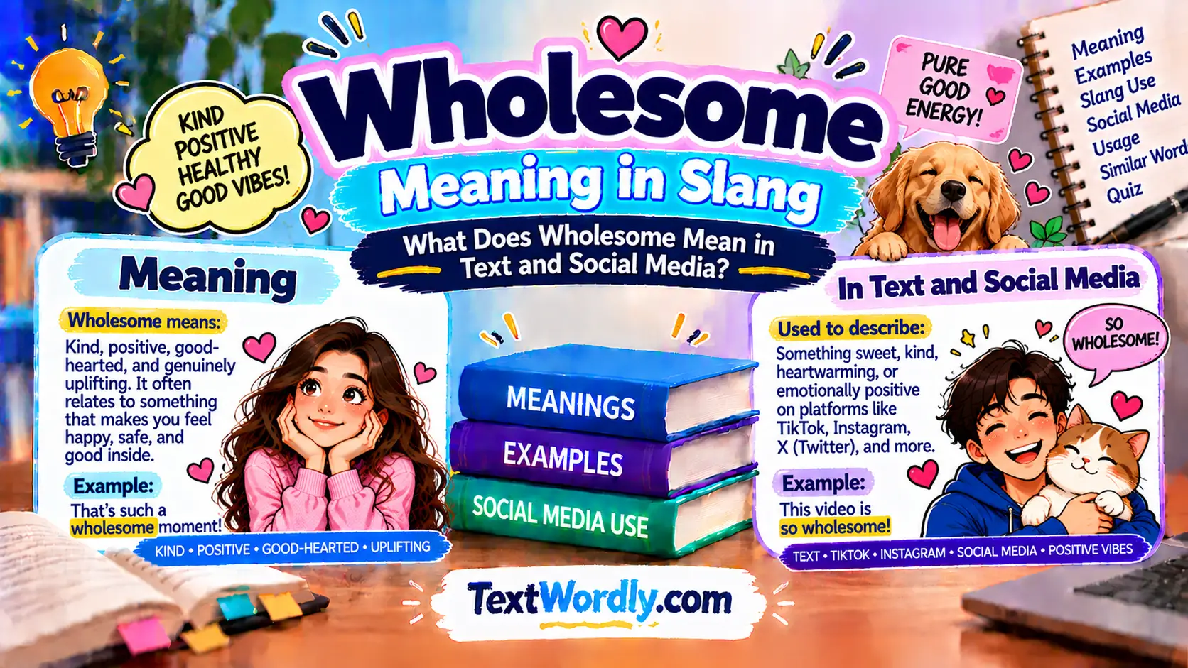 Wholesome Meaning in Slang: What Does Wholesome Mean in Text and Social Media?