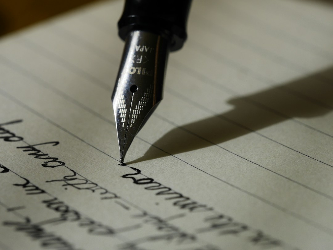 English grammar study notes and writing desk for learning your vs you're