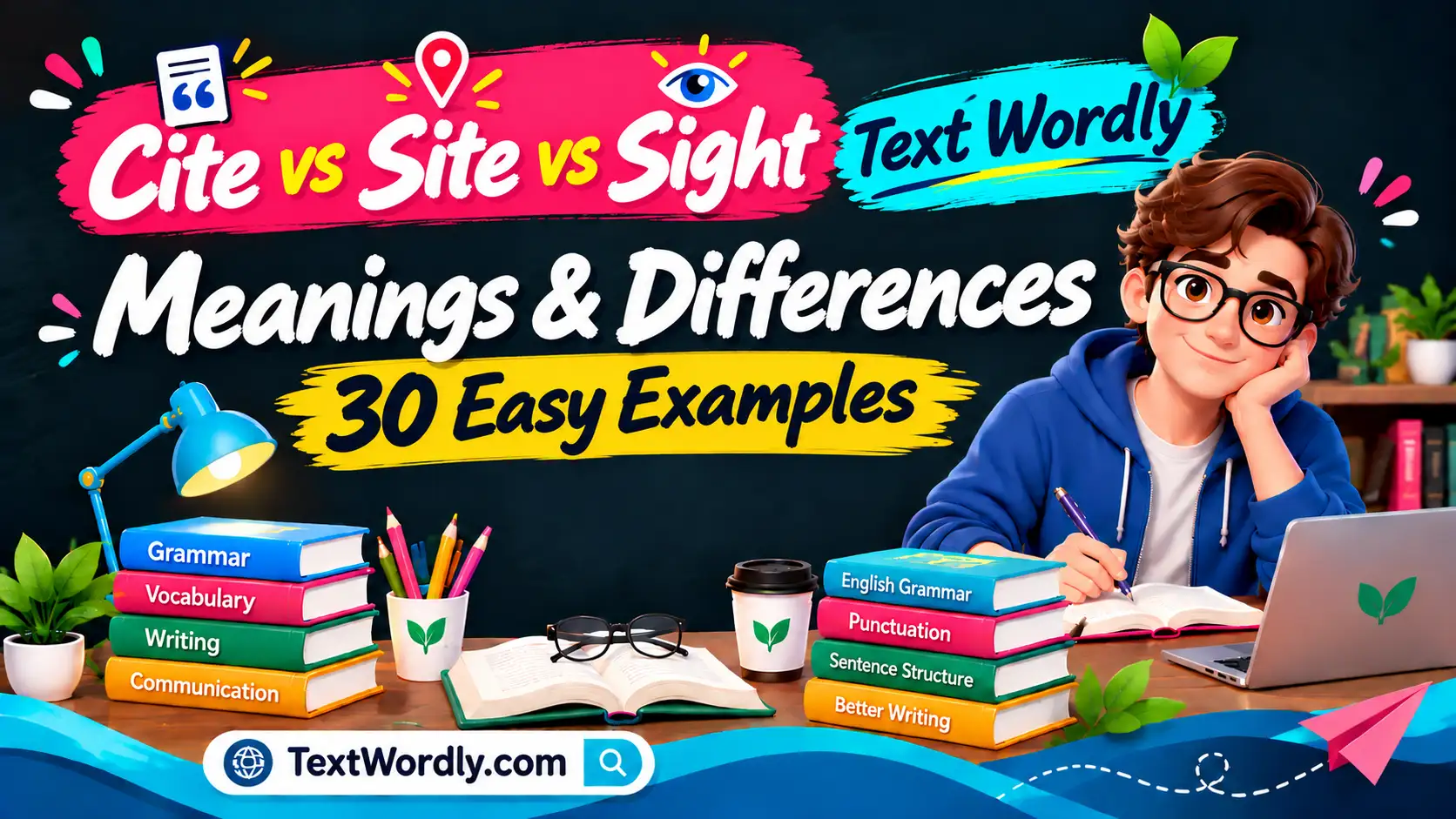 Cite vs Site vs Sight: Meanings, Differences, and 30 Easy Examples